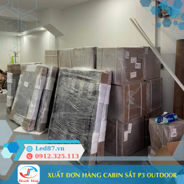 Xuất Đơn Hàng Cabin P3 Outdoor – Bàn Giao Khách Tại Bạc Liêu