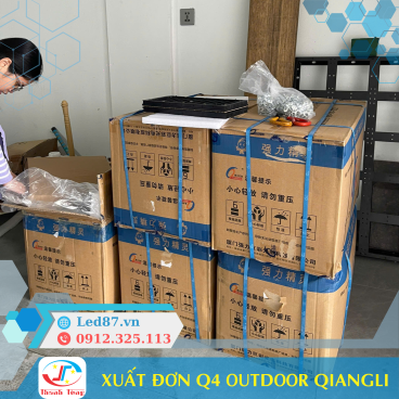 Xuất Kho! Xuất Đơn Hàng Module LED Q4 Outdoor Qiangli – Hàng Chính Hãng, Độ Sáng Cao, Bền Bỉ Ngoài Trời