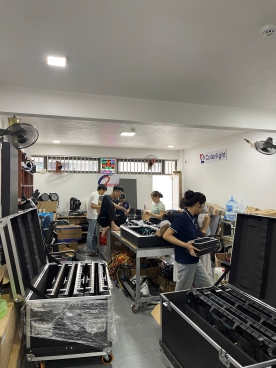 Lắp Đặt Cabin LED P3.91 & P3.076 Tại Hưng Yên và Hải Dương