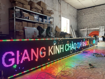 Lắp đặt biển LED P10 tại Bắc Giang – Giải pháp quảng cáo ngoài trời hiệu quả từ Led87